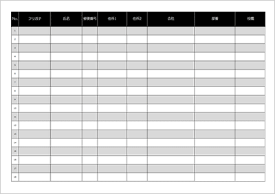 2020年賀状をエクセルで作るどんな無料テンプレートがあるの